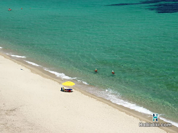 Chalkidiki: Strand von Livrohio, Sithonia