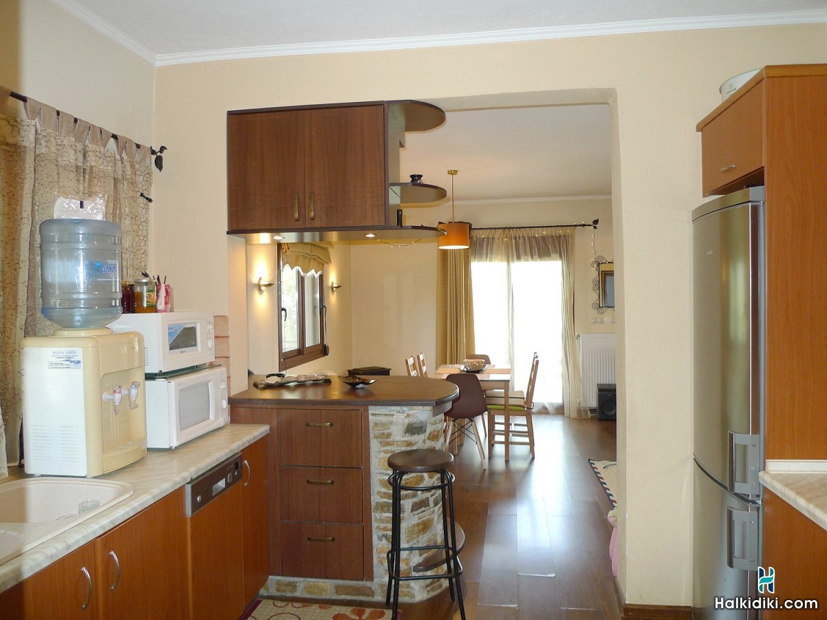 Athos View Apartment, Kitchen