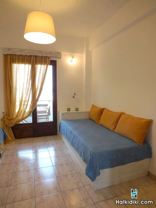 Christaras Apartments, Διαμέρισμα ενός υπνοδωματίου Νο 1, 5, 6 & 10 (2+1) - 1 διπλό & 1 μονό κρεβάτι.