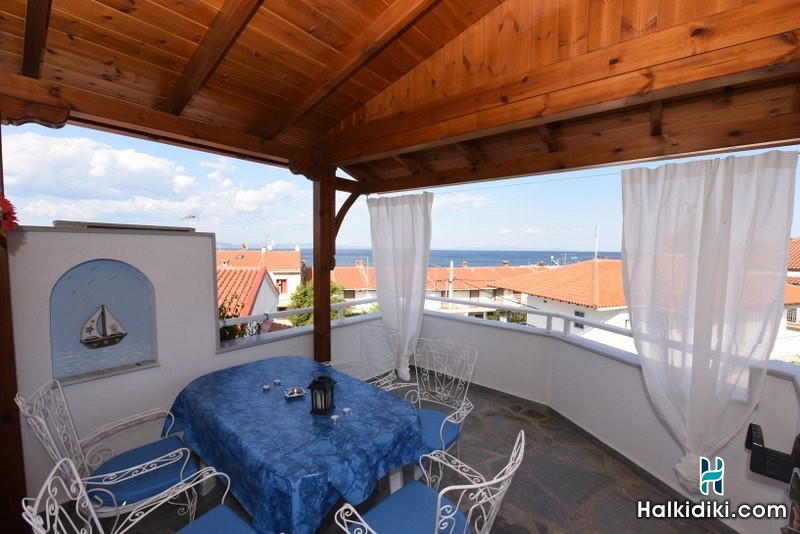 Haus Nikos, Apartment with sea view (5 people)