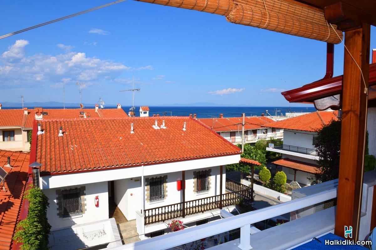 Haus Nikos, Apartment with partial sea view (5 people)