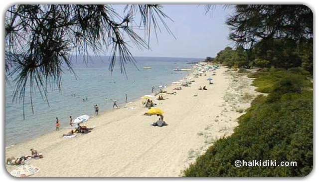 Lagomandra beach, Neos Marmaras, Halkidiki, Greece