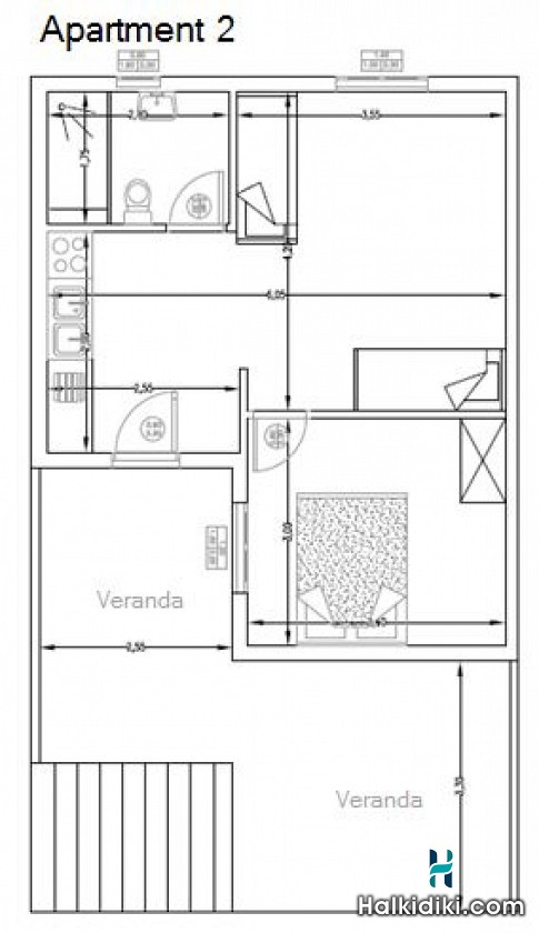 Villa Zissis, Apartment 2